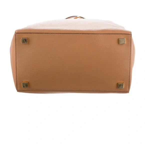 Michael Kors Camel Leather Tote - Picture 5 of 12